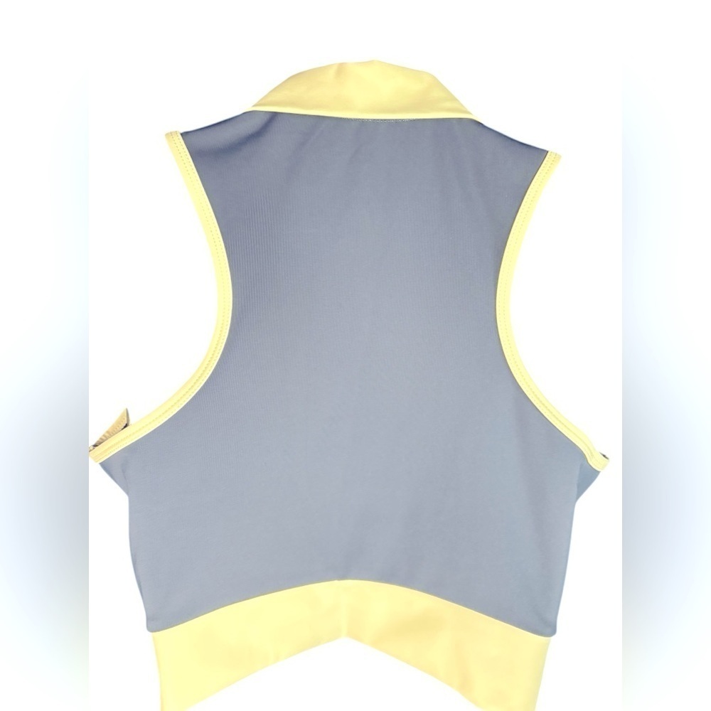 Sincerely Jules Active navy blue white Trim Tennis Golf top & Skort set Large - Picture 3 of 9